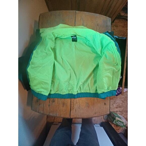 Columbia Unisex Xl Jacket W/zipout Fleece Liner Green - Picture 5 of 8